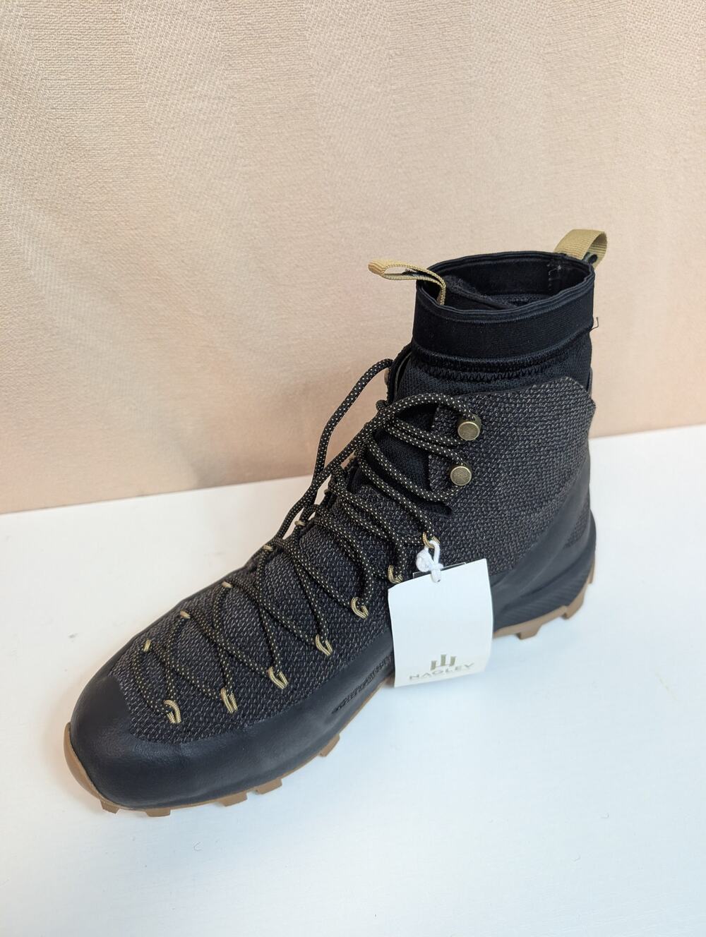 NWT Naglev Desert Hiking Boot Euro Size 43.5 Black Outdoor Boot (1160)